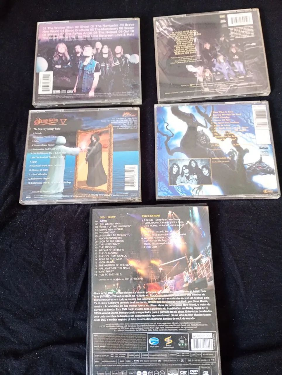 Iron Maiden, Blind Guardian , Symphony X - cds e dvd - Foto 4