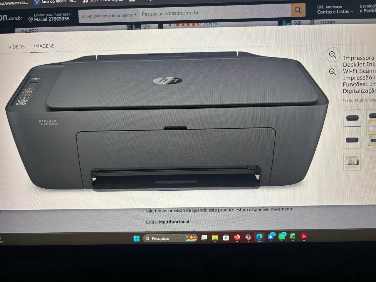 Impressora HP