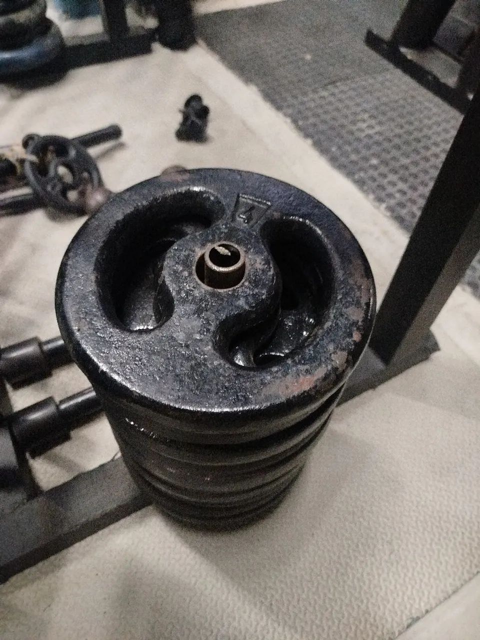 Anilhas 4kg - Foto 2