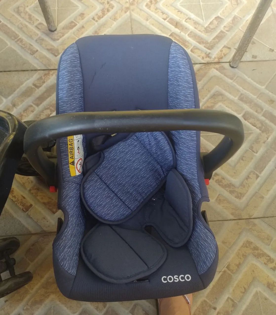 Bebê conforto e carrinho de bebê  - Foto 4