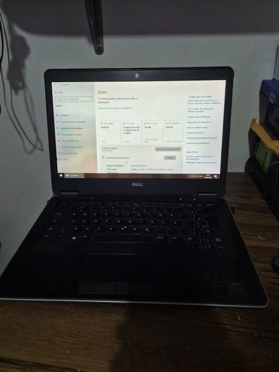 Notebook Dell Latitude E7440 i7, 8GB RAM e SSD 240GB - Foto 3