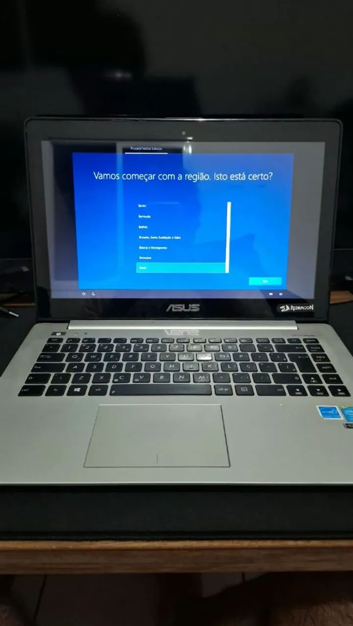 Notebook Asus Com Tela Sensível ao Toque 