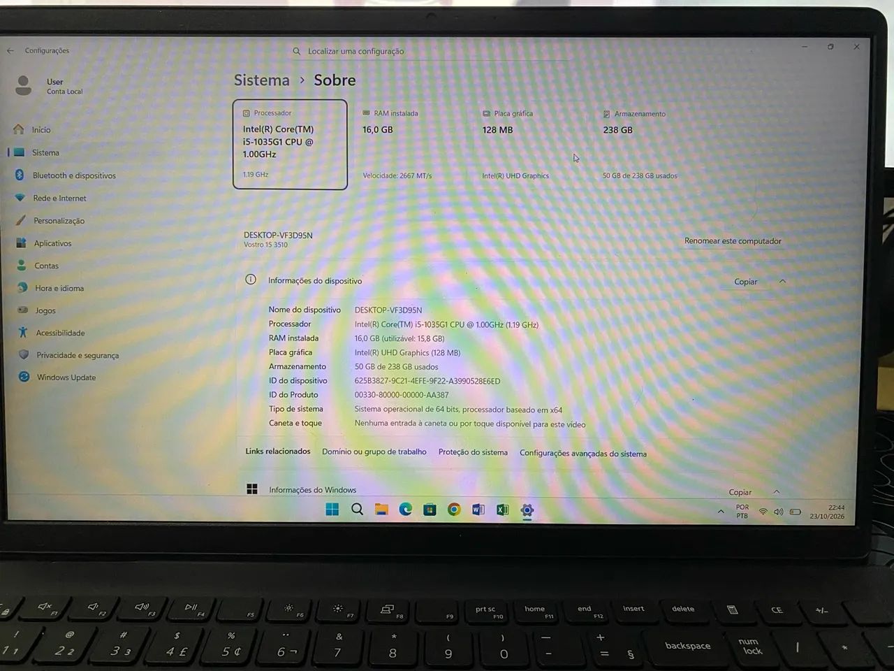 Notebook DELL VOSTRO 15 3510 - Foto 2
