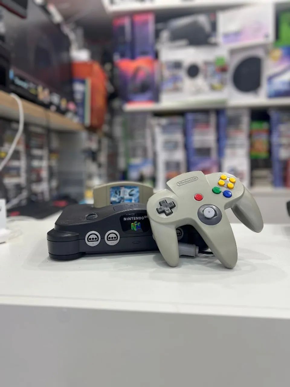 Nintendo 64 Completo c/ Jogo 