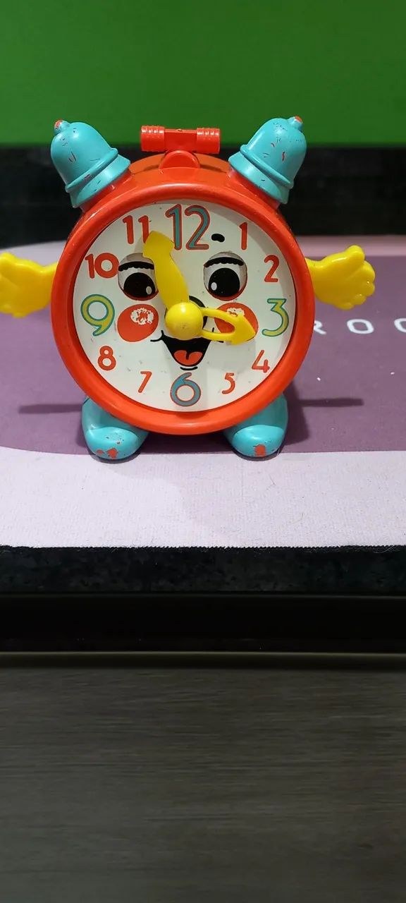 Relógio de Brinquedo Marca Trol  anos 80   - Foto 2