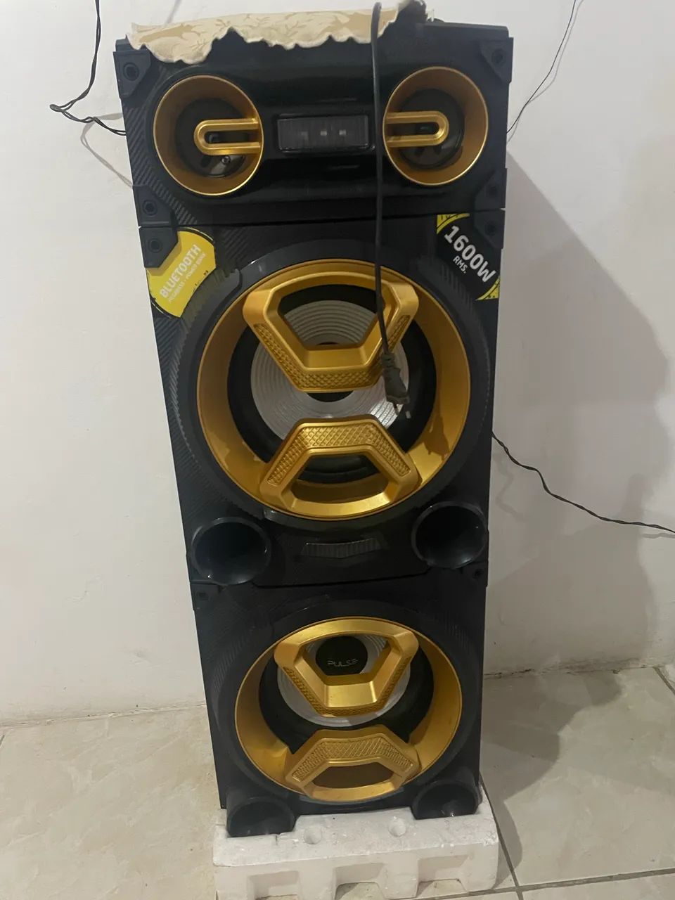 Caixa De Som Multilaser Pulse Sp360 Usada
