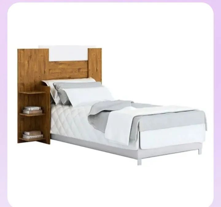 Cabeceira de cama solteiro embalada ainda. Em mdf