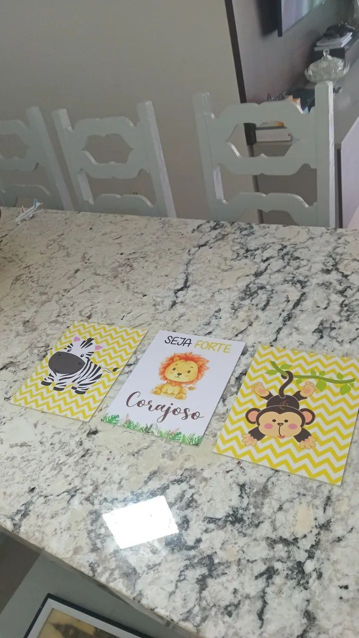 Kit quadro quarto bebê ou berçário - Foto 2