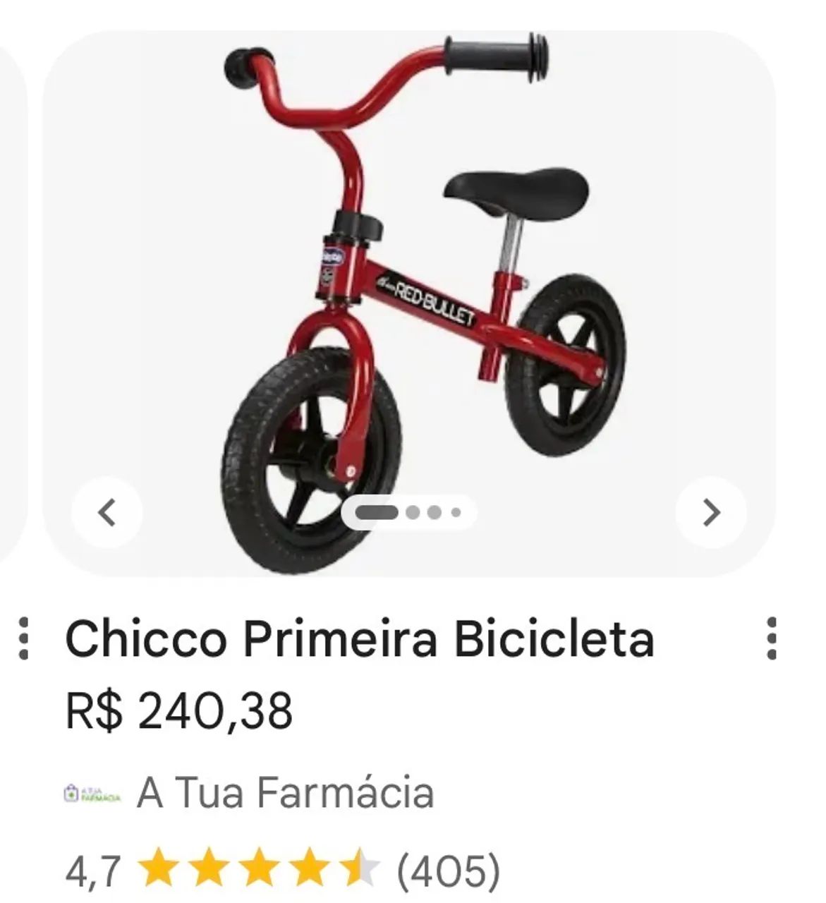 Bicicleta de equilíbrio chicco - Foto 3