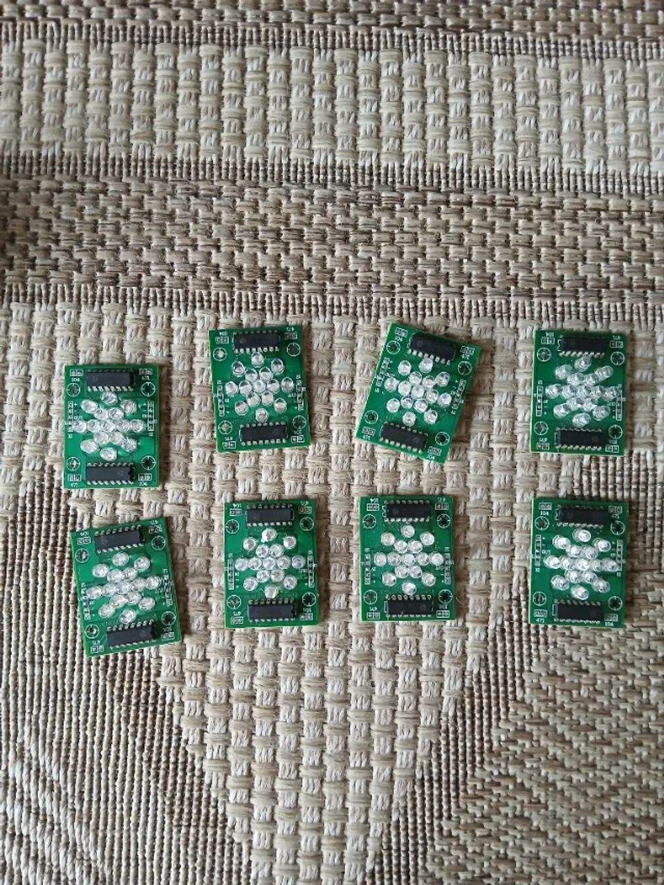 Kit com 18pçs do Exell EL-198 (Iluminação para Dj)