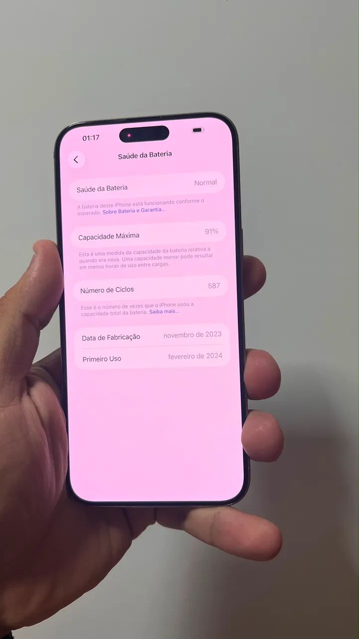 ? iPhone 15 Pro Max 256GB - Impecável! - Foto 5