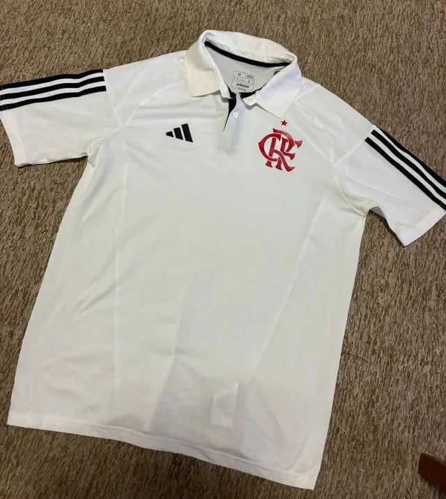 camisa flamengo adidas nova original m  - Foto 2