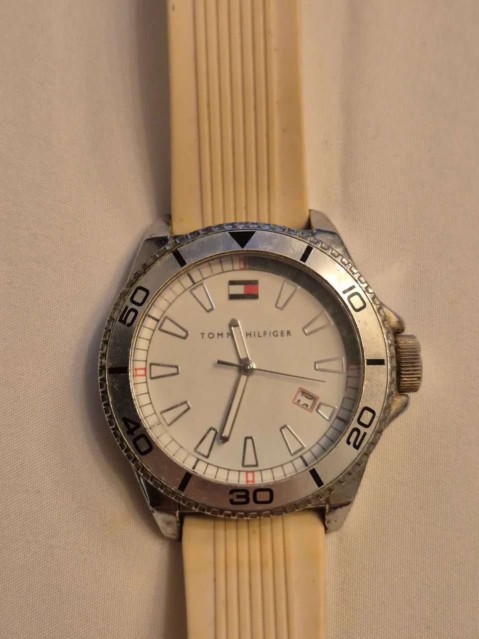 REL ÓGIO TOMMY HILFIGER (BRANCO) - Foto 2