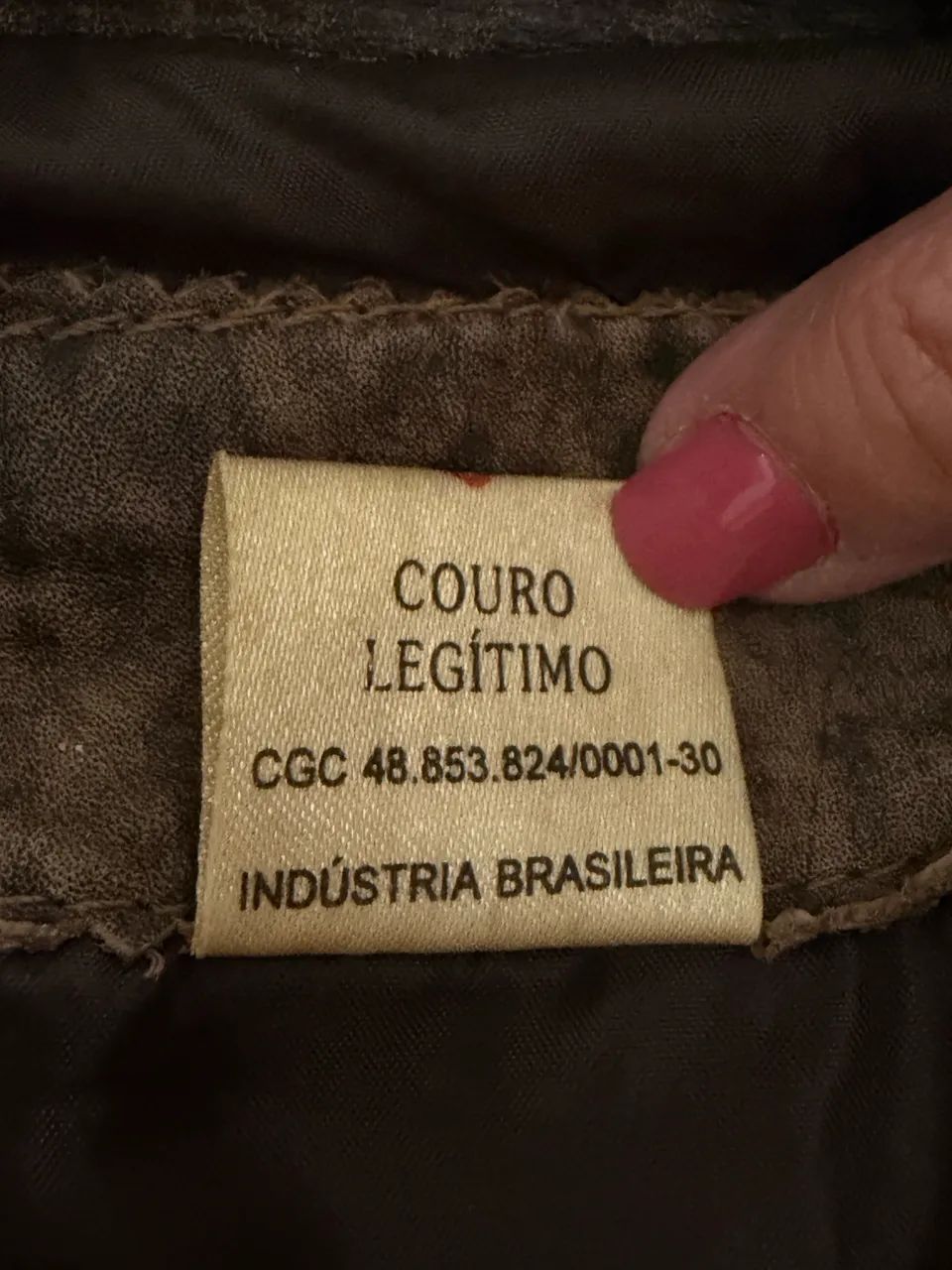 Casaco de couro legítimo  - Foto 4