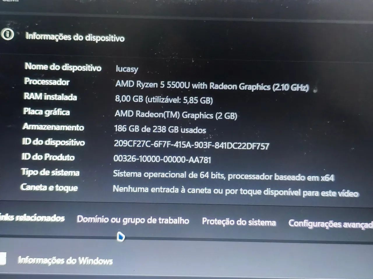 Vende-se notebook Idea pad 3 - Foto 2
