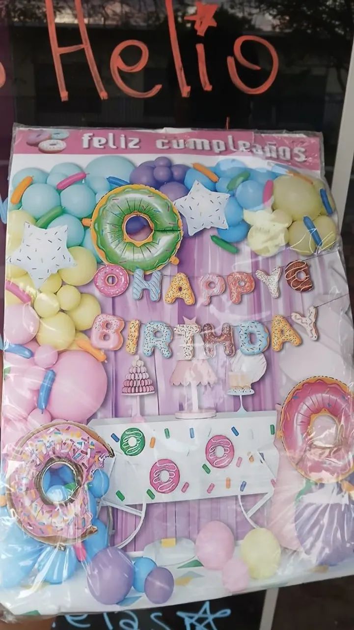 kit de balões donuts e candy ?