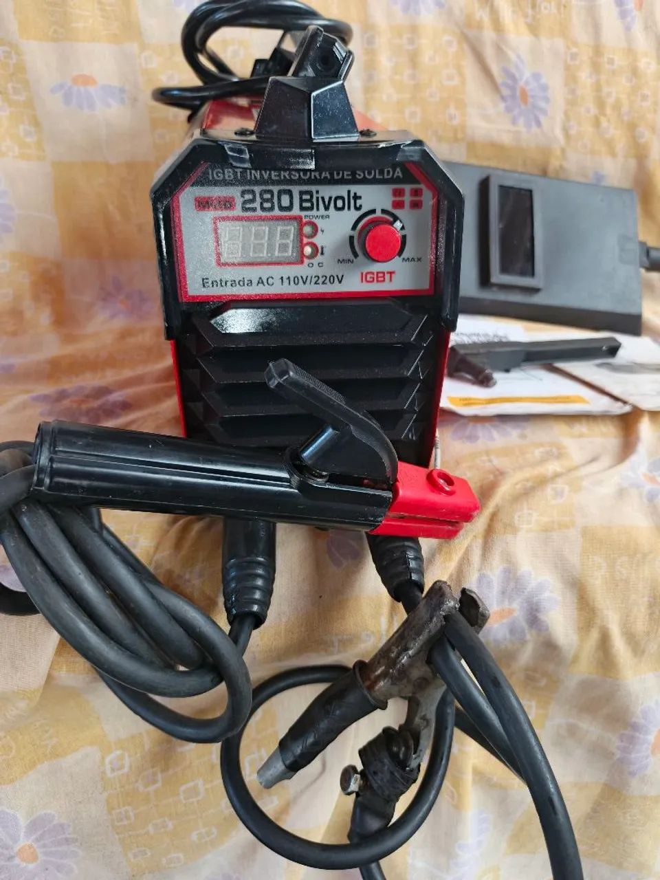 INVERSORA DE SOLDA MMA 280 BIVOLT USA. R$ 550,00 - Foto 4