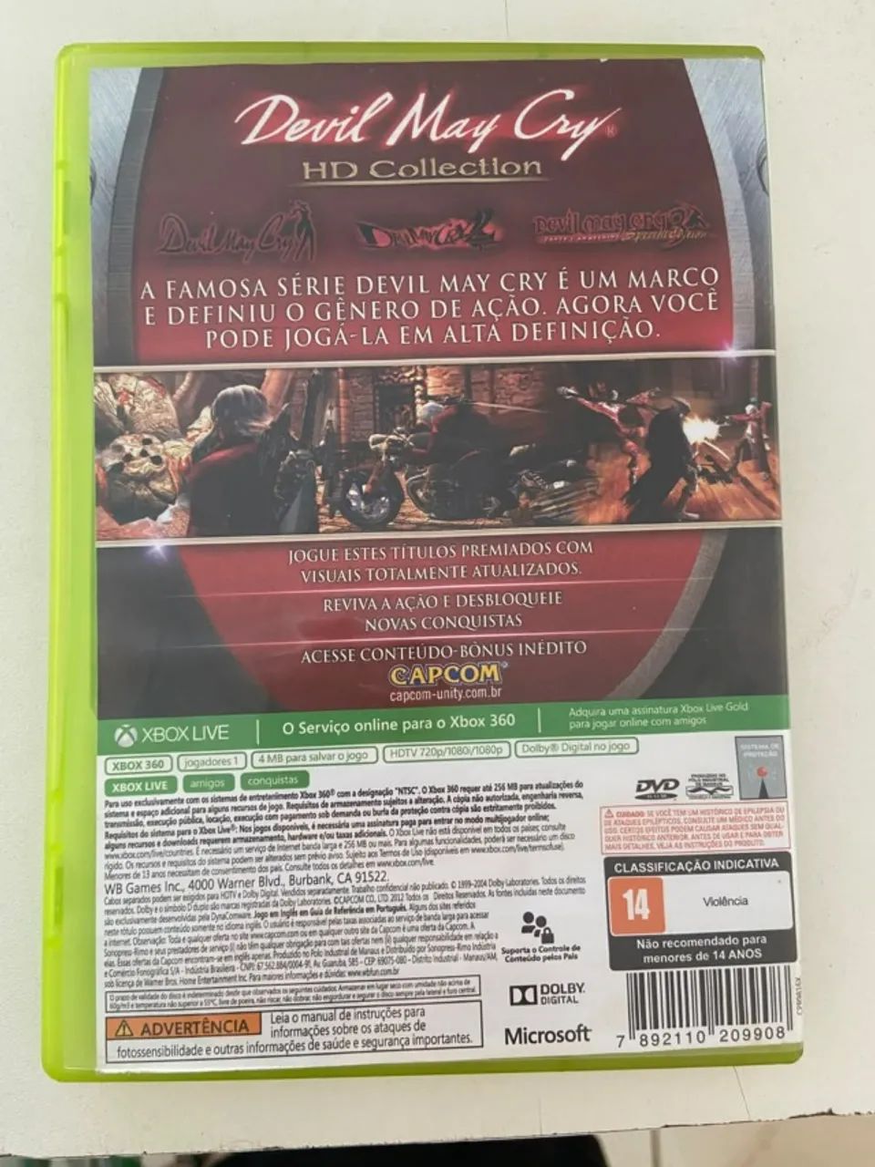 JOGO DEVIL MAY CRY PARA XBOX 360 - Foto 2