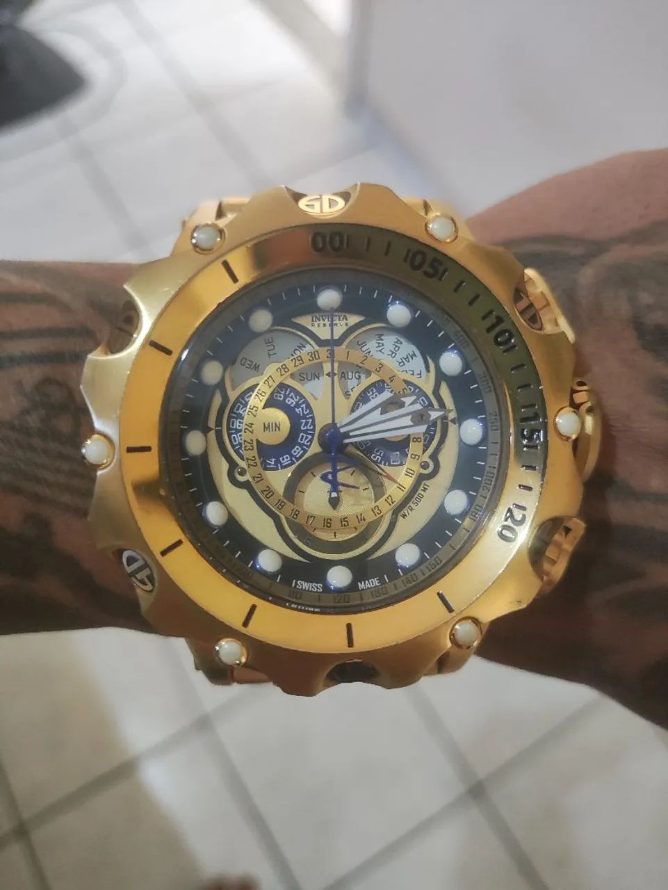 Elegante relógio invicta hibrid original,com certificado de autenticação  - Foto 3