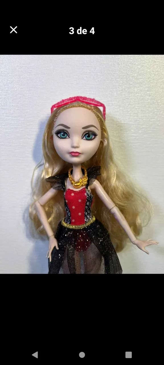 Boneca Ever After High Mirror Beach Apple White - Foto 4