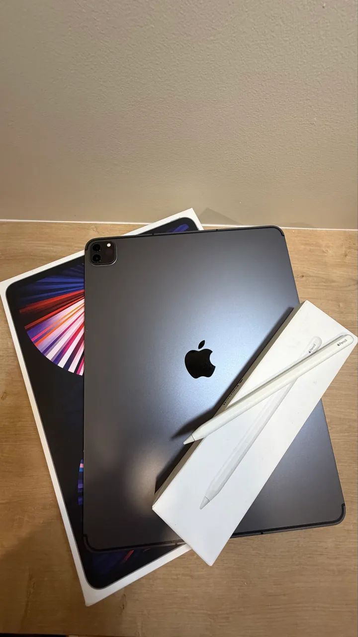 iPad Pro 12,9 polegadas (5ª Geração) Wi-Fi + Cellular + Apple Pincil 2G + CAPA - Foto 2