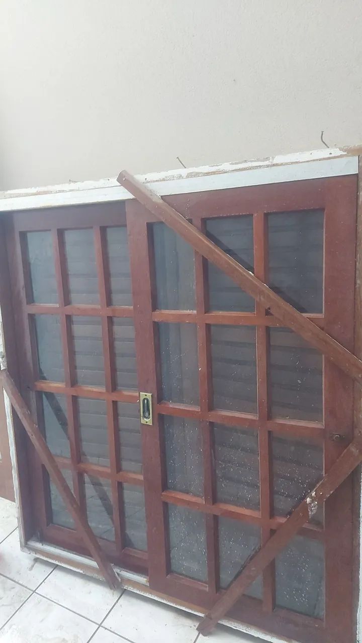 Janela de vidro 
