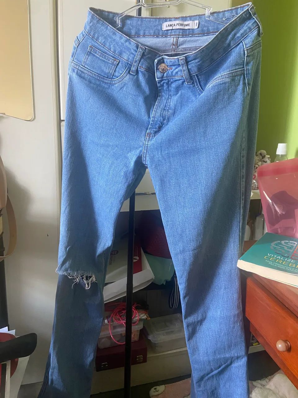 CALÇA JEANS LANÇA PERFUME ? TAMANHO 40 - Foto 3