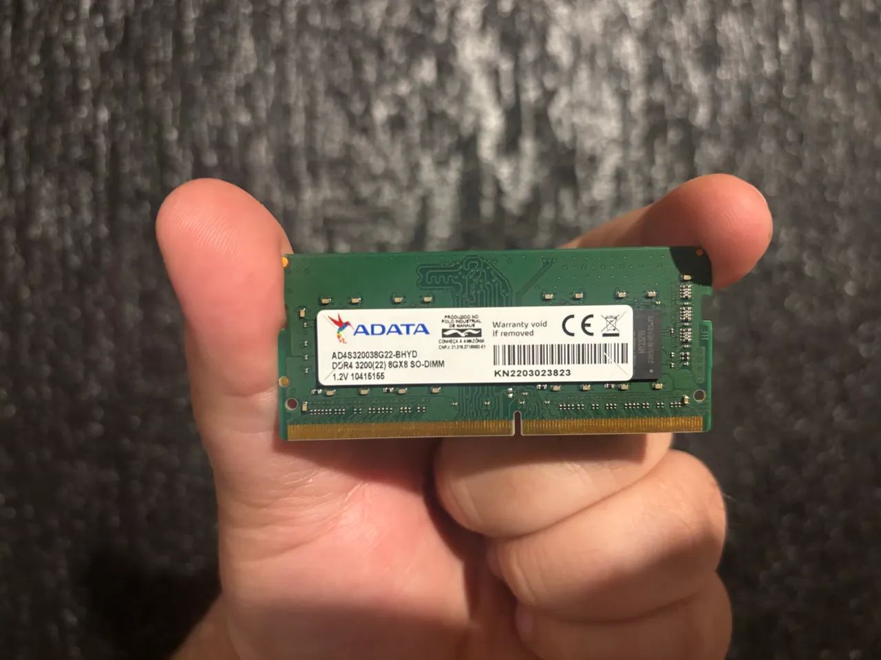 Memória ram DDR4 8Gb