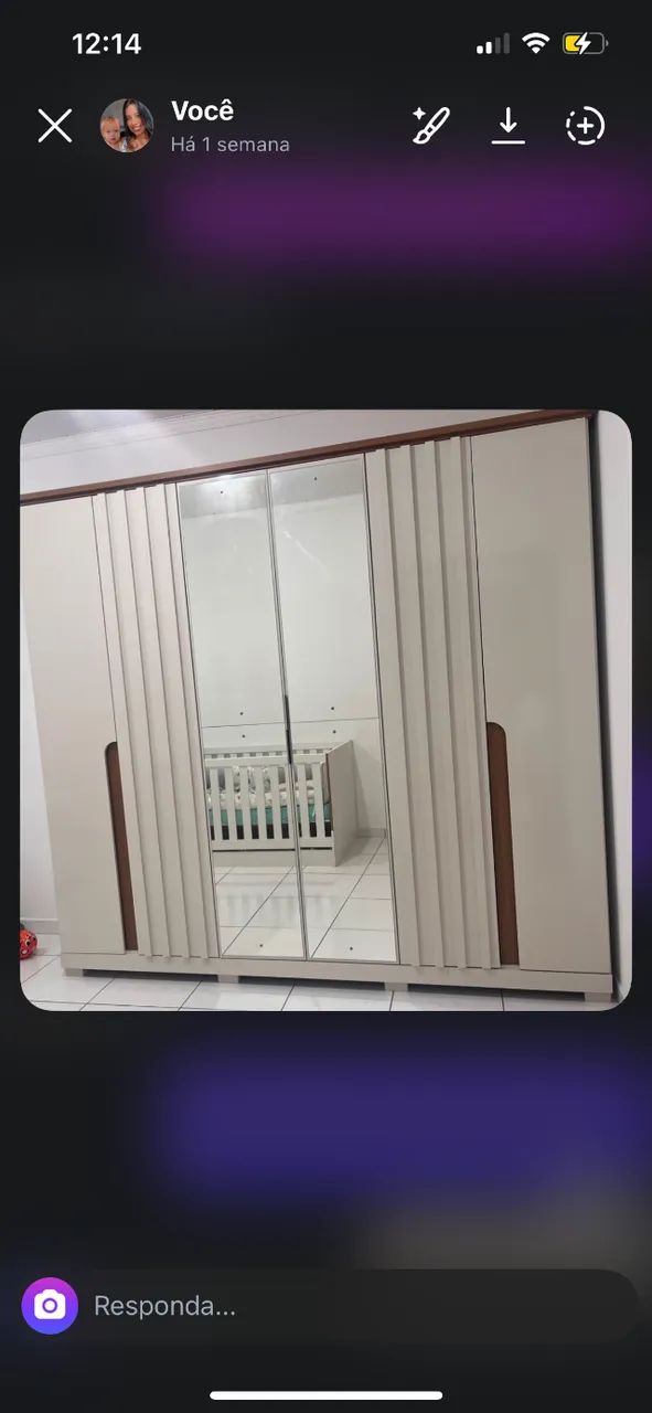 Guarda-roupa novo 