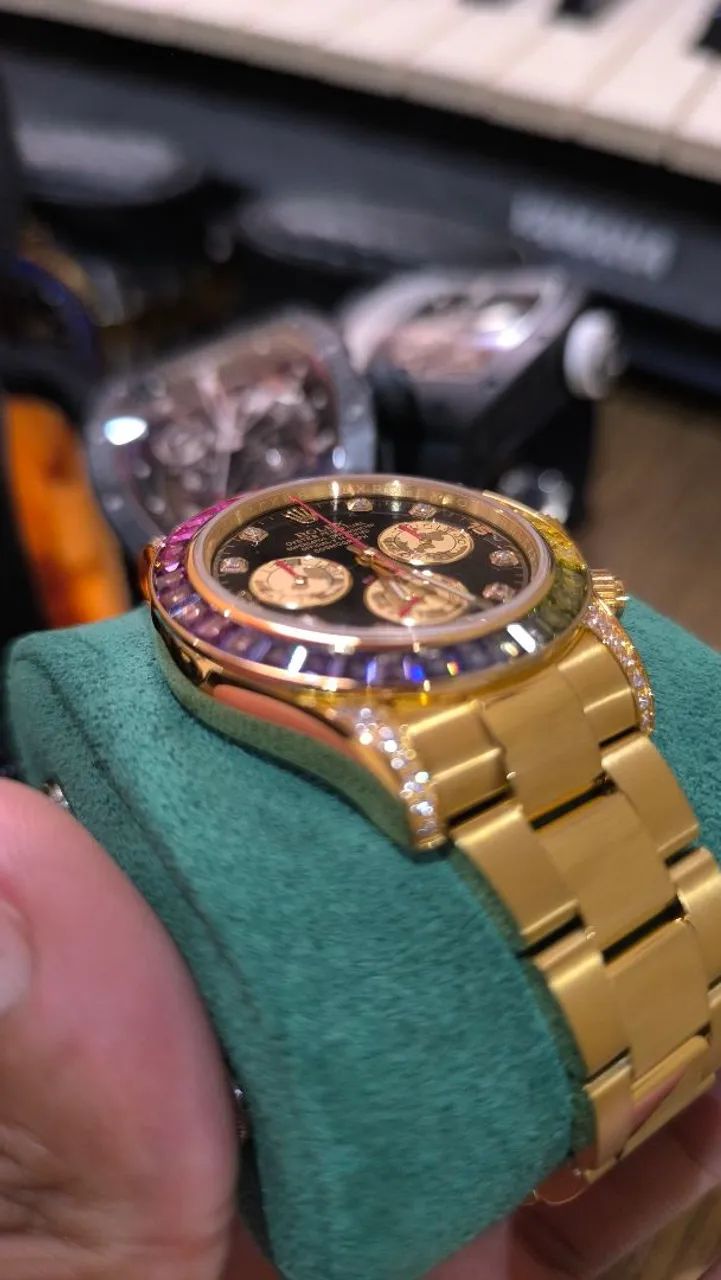 Rolex Daytona Rainbow 7750 - Foto 2