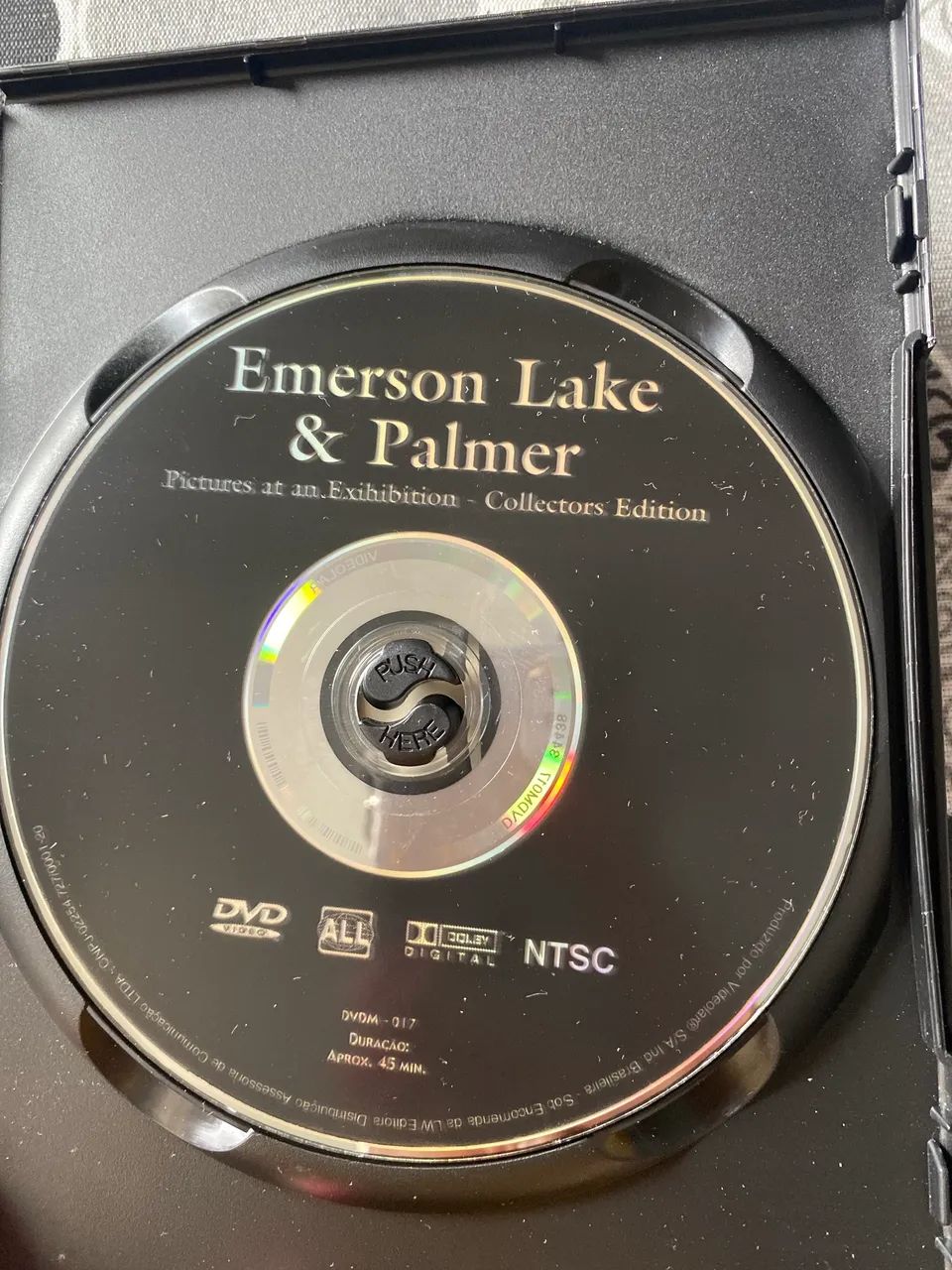 Emerson Lake & Palmer CD+DVD-Aセット Cd Emerson Lake & Palmer Trilogy Remaster Lacrador Versão Do Álbum