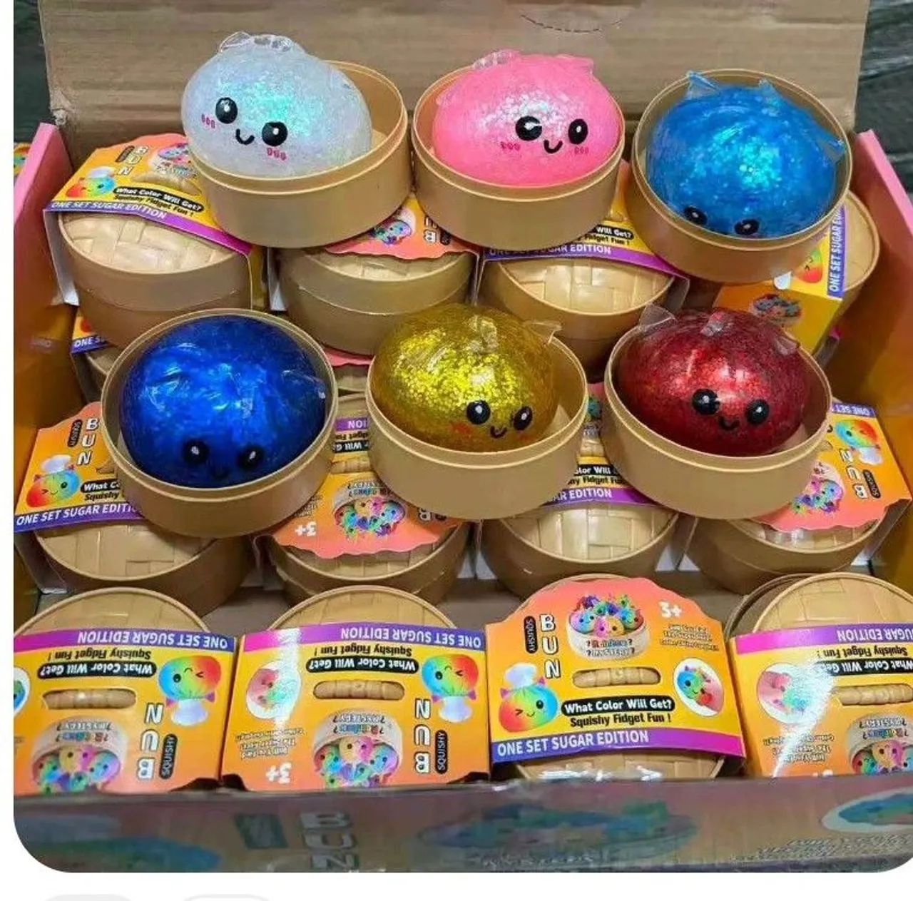 Squishies diversão e ante estresse 
