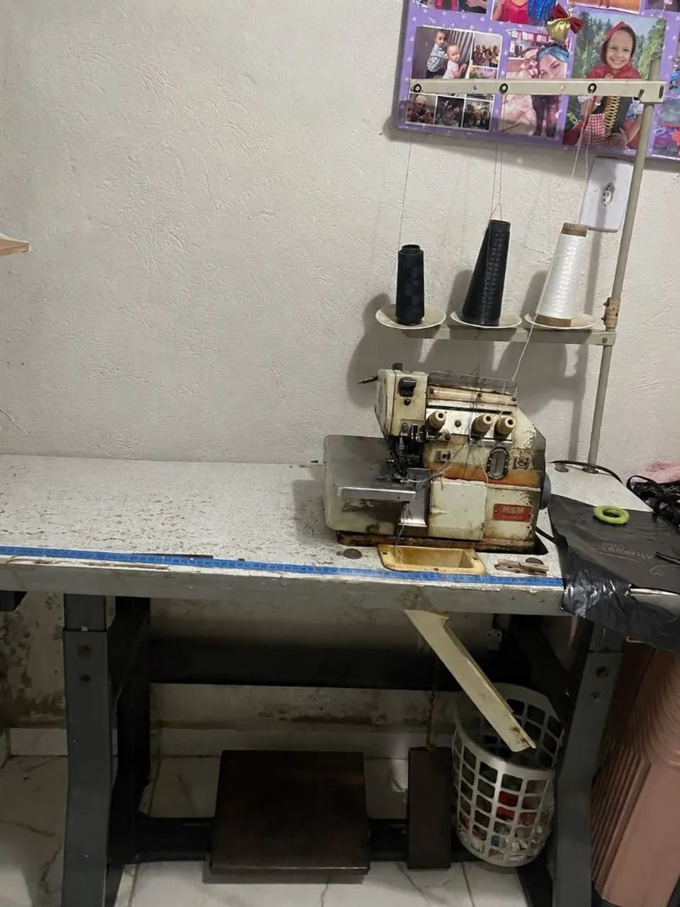 Vendo máquina overloque industrial 