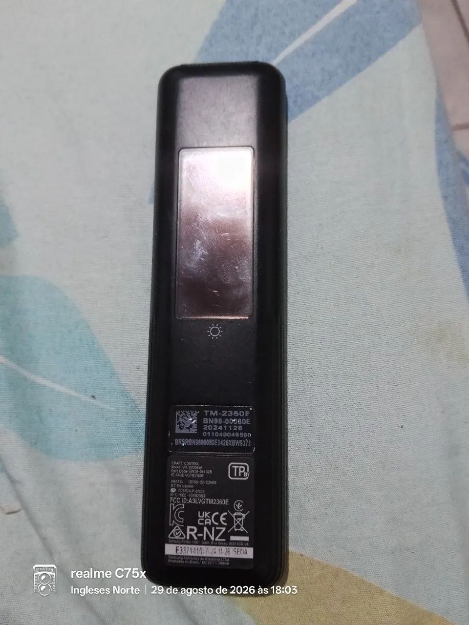 Controle de tv Samsung original  - Foto 2