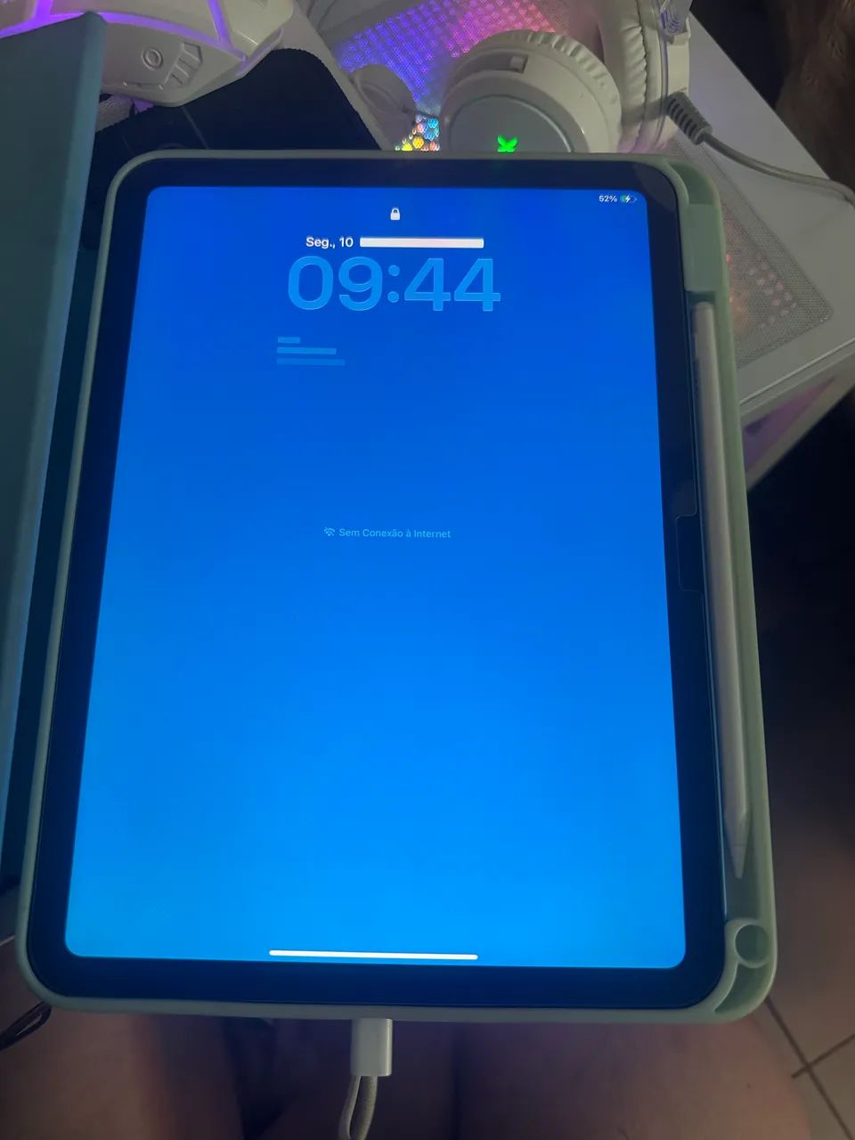 iPad 10ª geração 64gb azul impecável!  - Foto 5