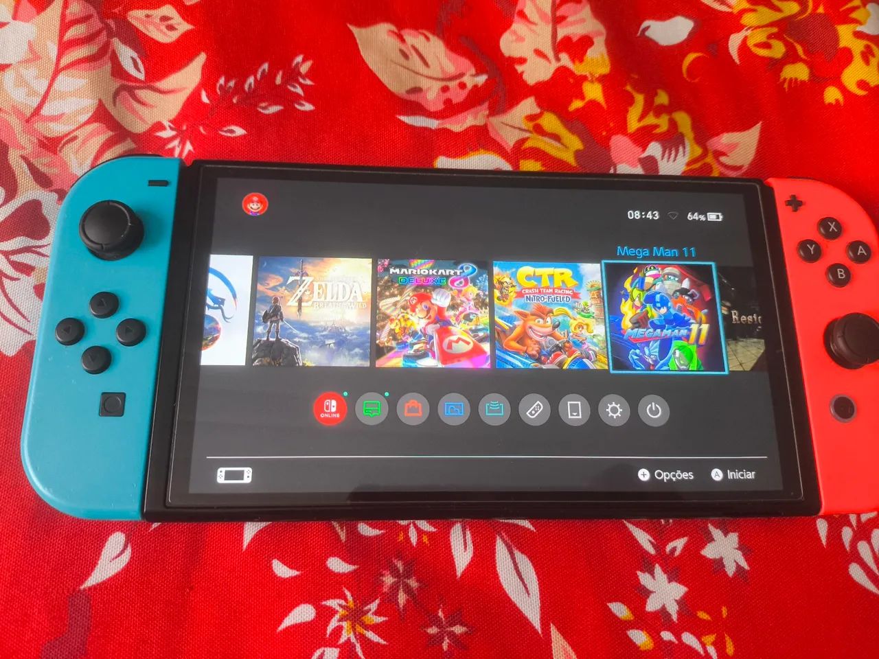 Nintendo switch OLED desbloqueado