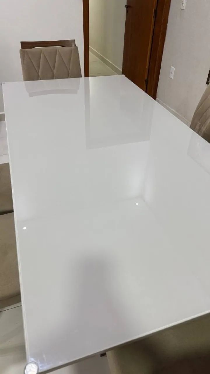 Conjunto de Jantar Mesa Retangular e 6 cadeiras - Foto 5