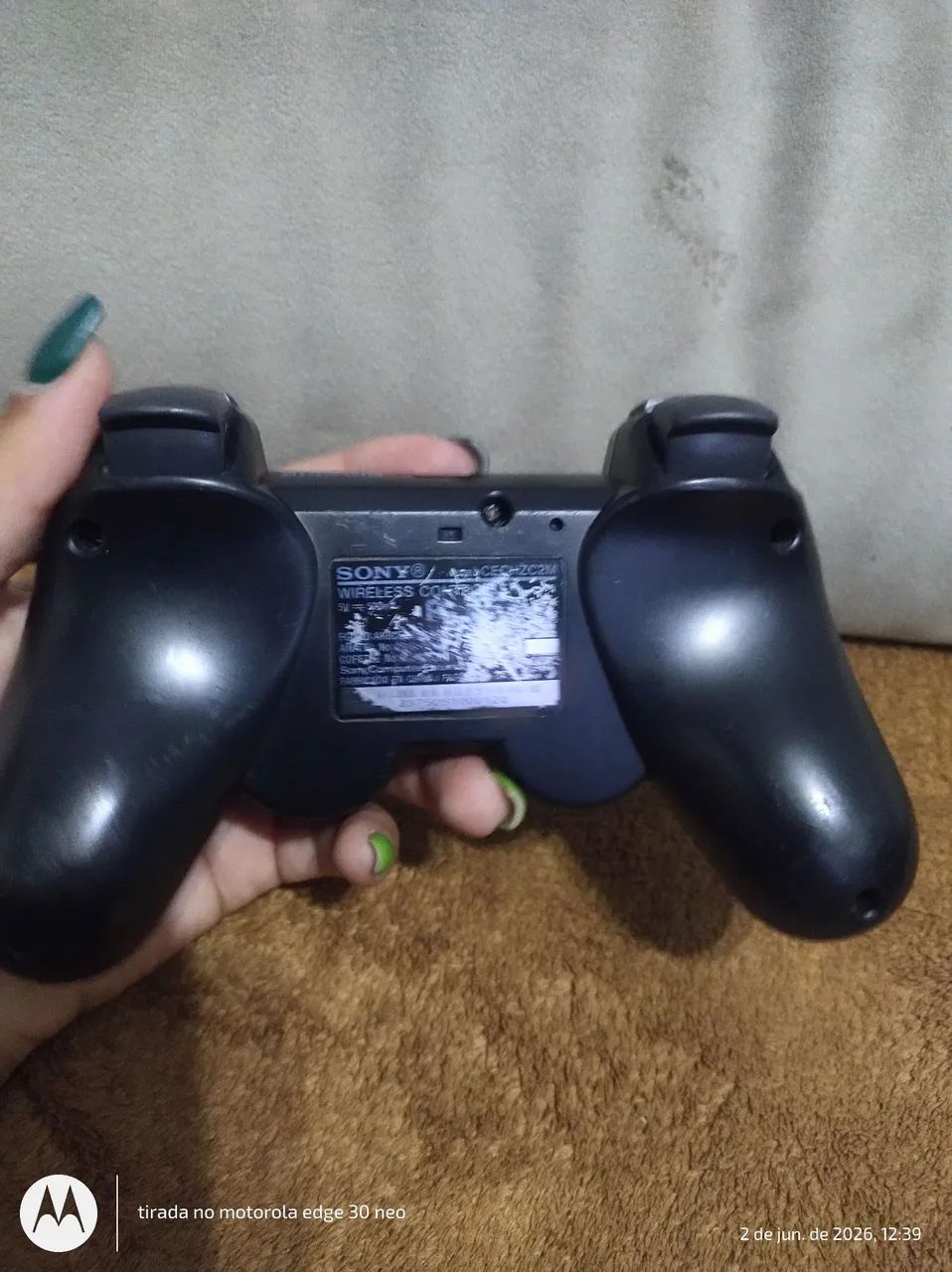 Controle de ps3 original funcionando perfeitamente  - Foto 3