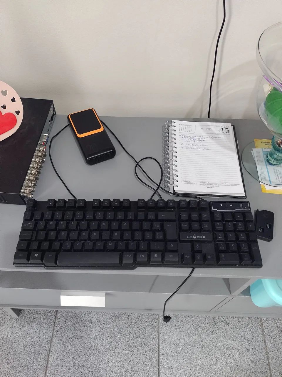 Teclado é mouse