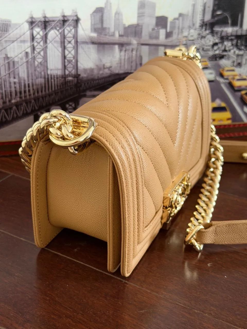 Bolsa Chanel Caramelo - Foto 3