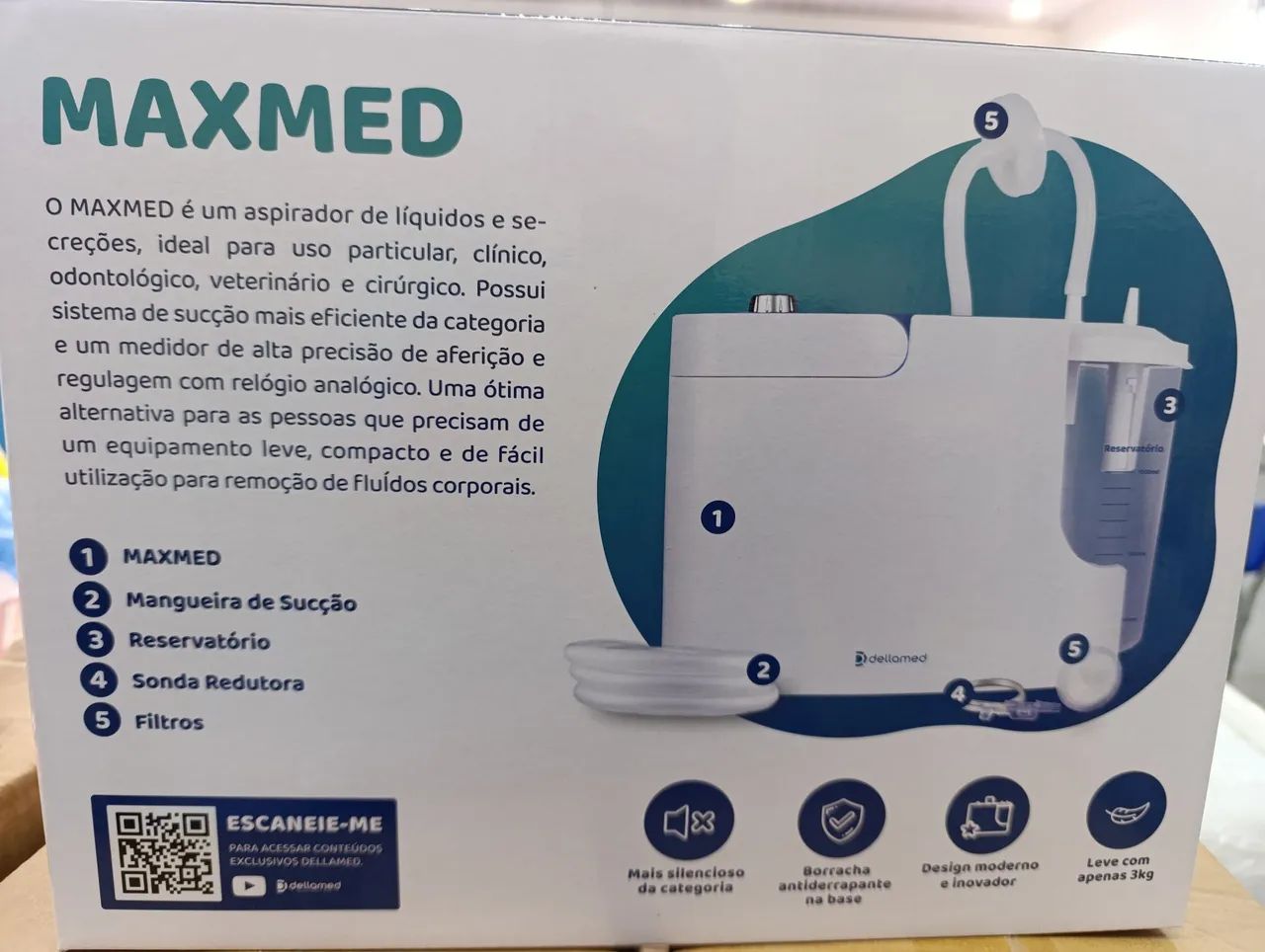 Aspirador de secreção  - Foto 3