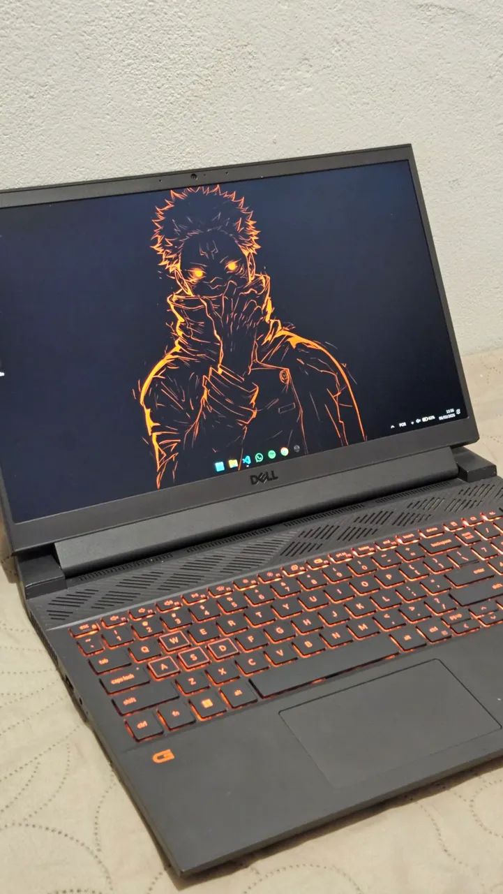 Notebook Dell G15, i5 10° geração, GTX 1650, 8GB expansível, 512GB de armazenamento
