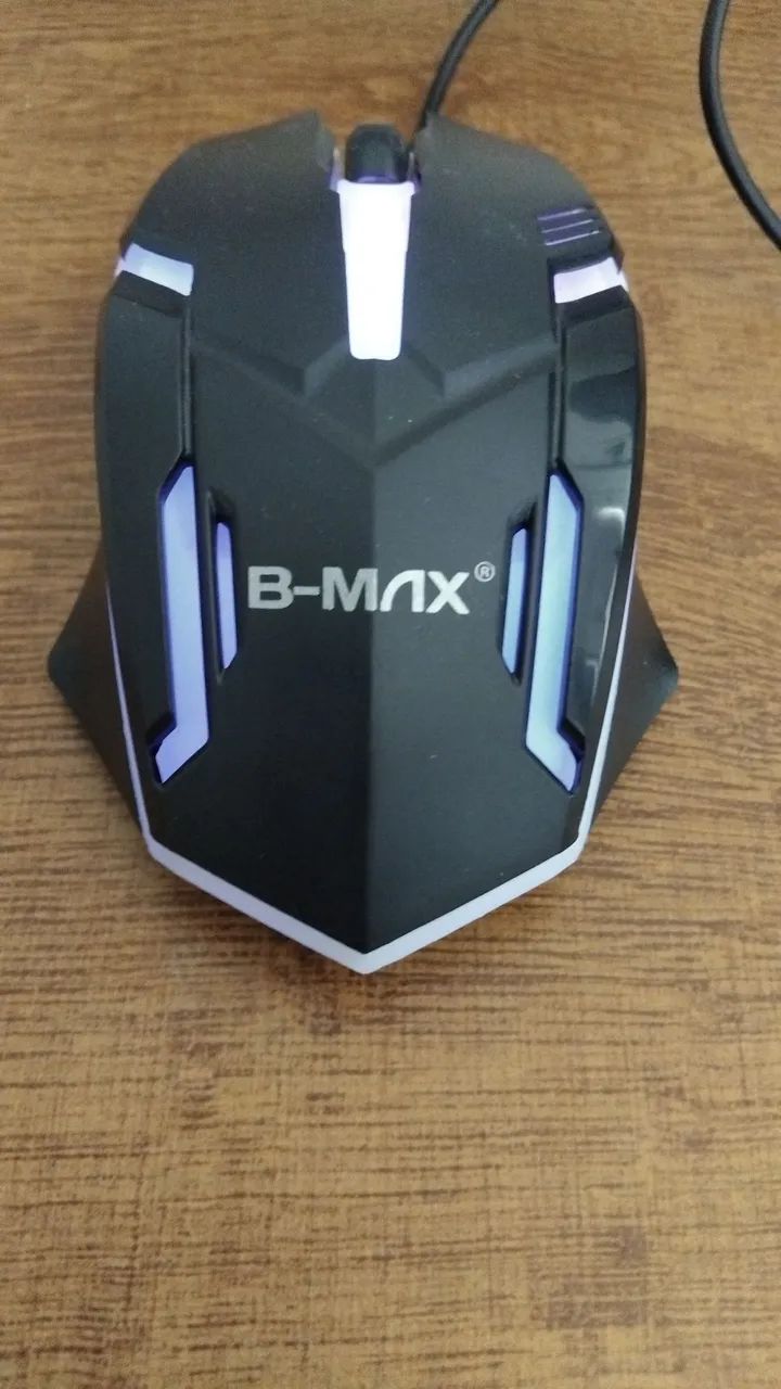 mouse com Lede e fio bom e novo - Foto 3