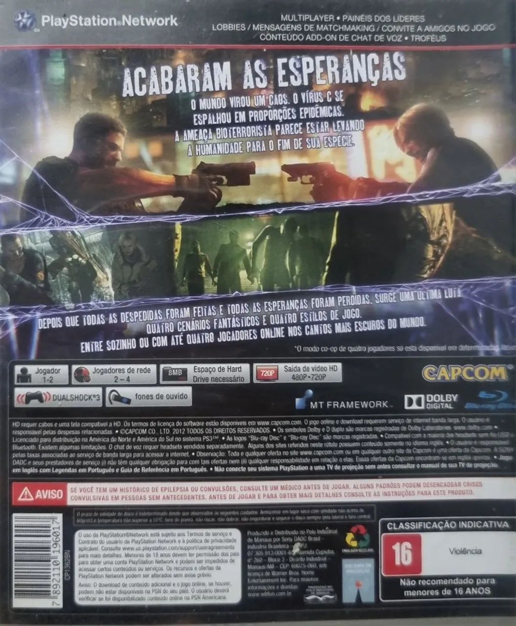 Resident Evil 6 Playstation 3 - Foto 2