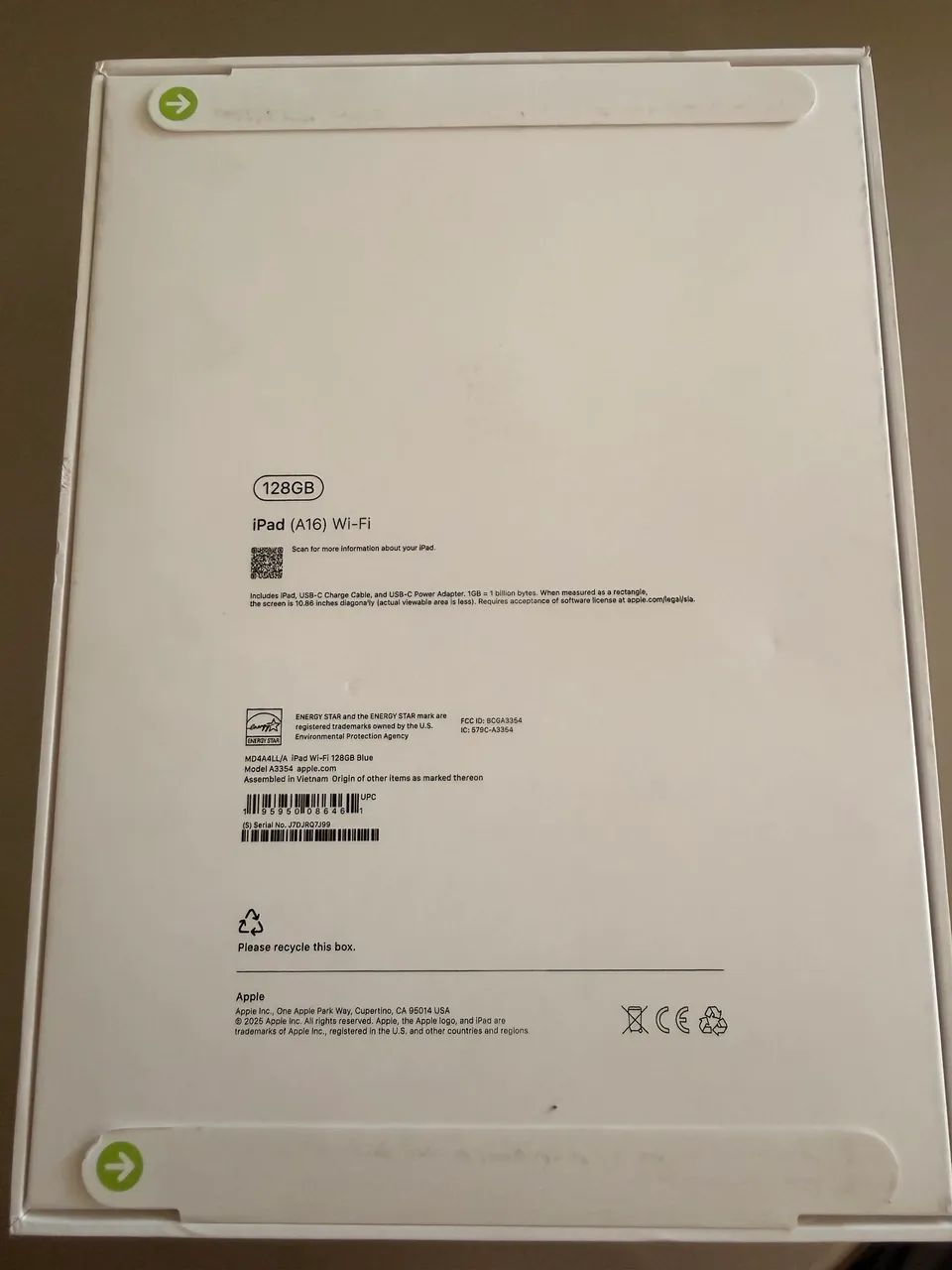 iPad Apple Wi-Fi 128GB - NOVO - cor Blue - Foto 3