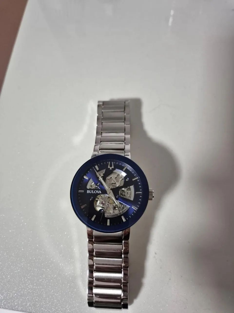 Relógio Bulova Futuro Skeleton 96A204 - Foto 2