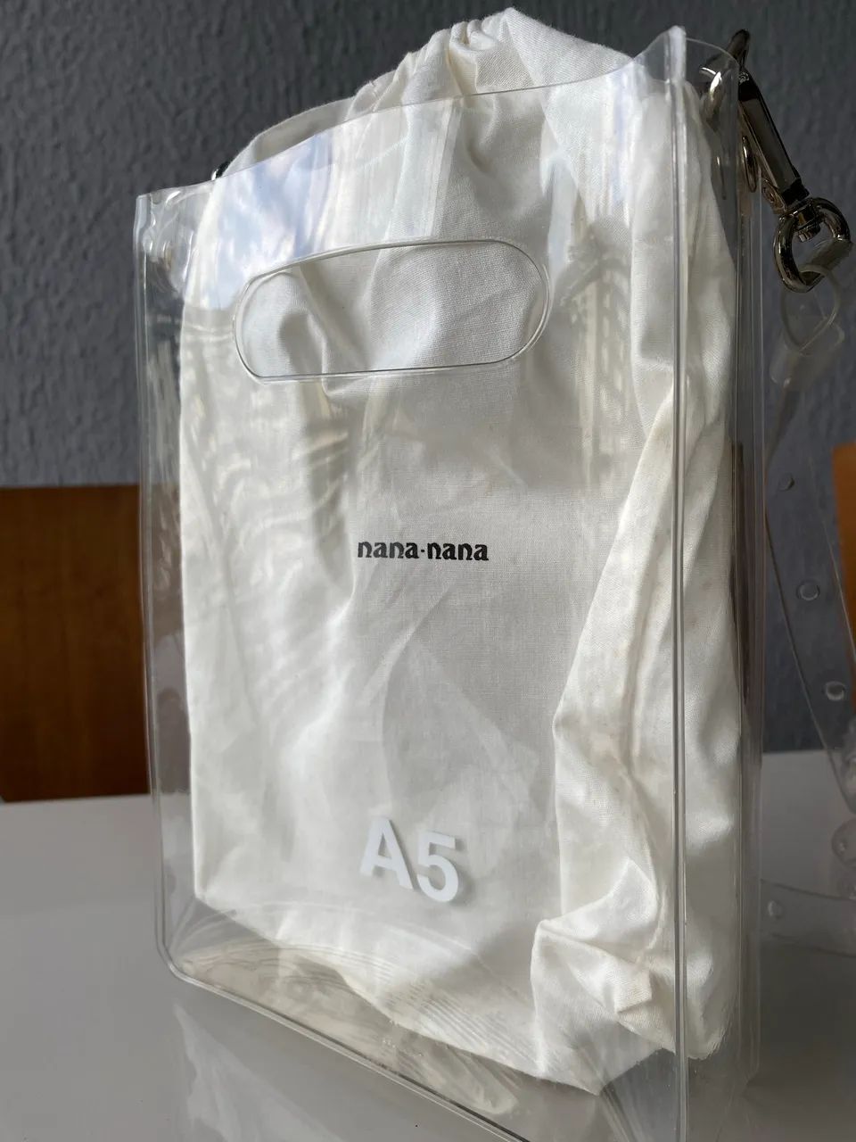Bolsa Nana-Nana A5 - transparente  - Foto 2