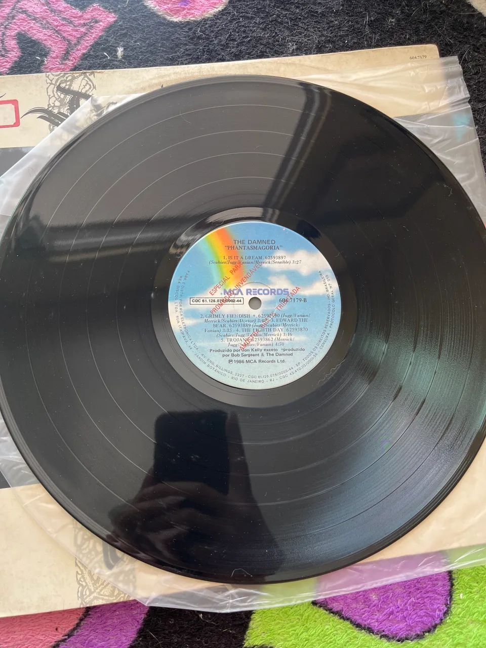 Lp The Damned - Phantasmagoria - RARO! - Foto 3