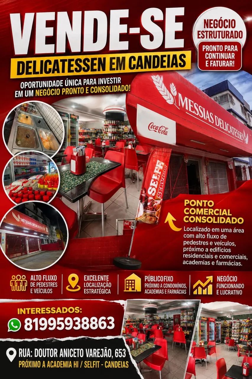 Vende se padaria delicatéssen bem centralizada ponto ótimo 
