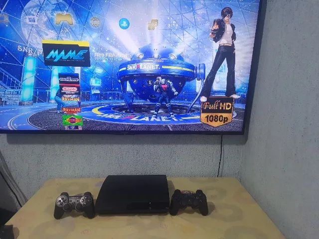PS3 SLIM CFW SÓ LIGAR E JOGAR - Foto 3